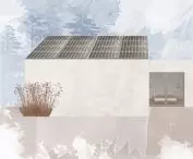 Photovoltaic panels can be installed on sloping roofs