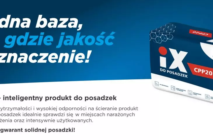 iX CPP20 – inteligentny produkt do posadzek