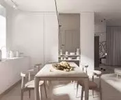 Drewniane meble ocieplają wnętrze
