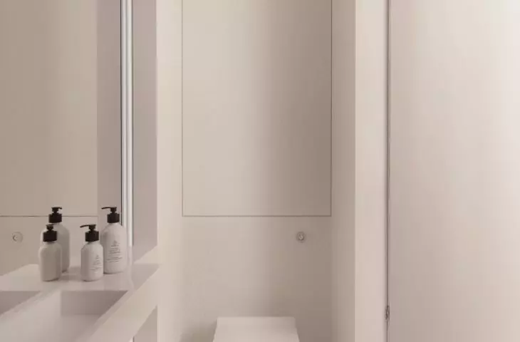 Minimalistyczna łazienka 