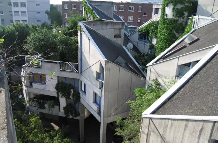Kompleks 99 mieszkań komunalnych (w którym każde z nich jest inne) w Ivry-sur-Seine