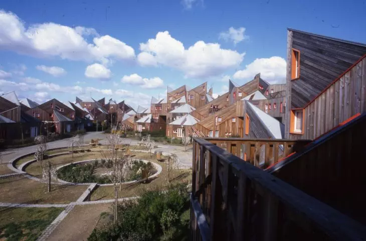 Kompleks 225 mieszkań komunalnych (w którym każde z nich jest inne) w Le Blanc-Mesnil