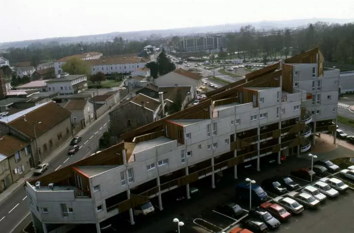 Kompleks 81 mieszkań komunalnych (w którym każde z nich jest inne) w Saint-Dizier