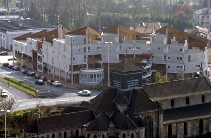 Kompleks 81 mieszkań komunalnych (w którym każde z nich jest inne) w Saint-Dizier