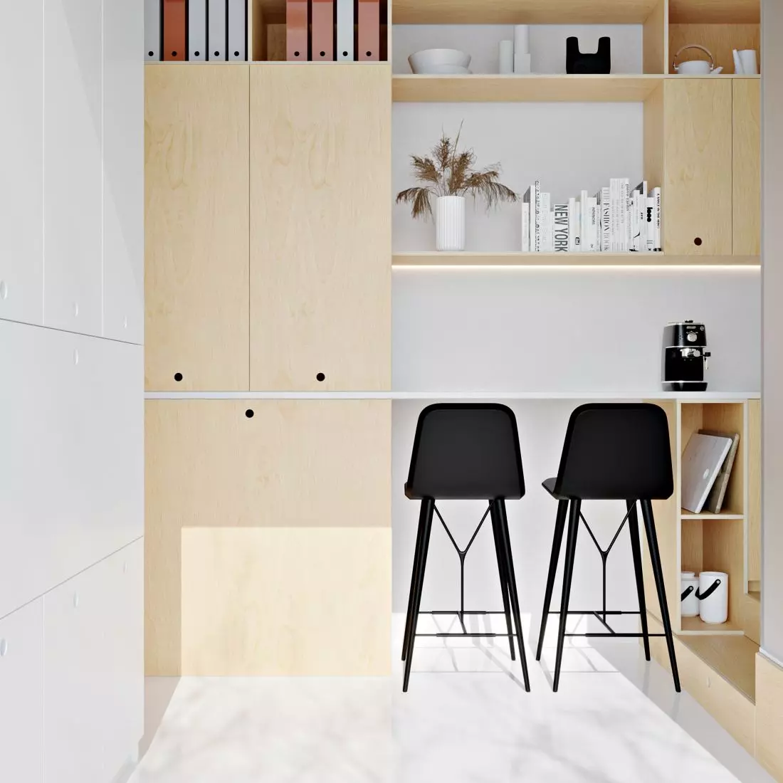 Sardynka, 15 m²
kawalerka dla studenta, Weronika Blitek