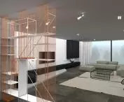 Salon w części projektowanej