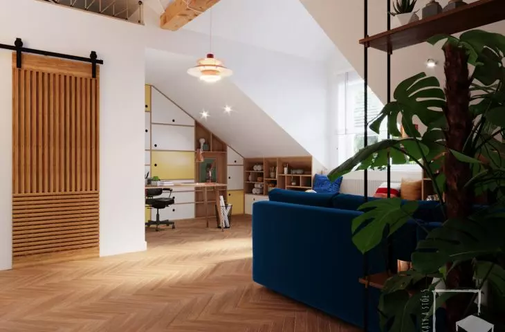 teenager's mini-apartment