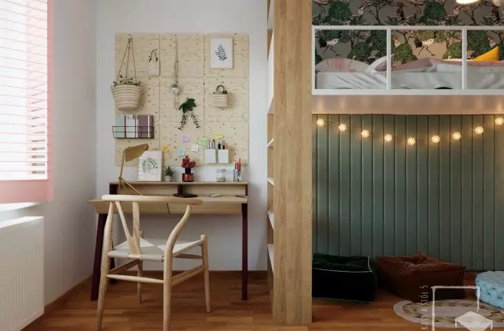 teenage girl's room