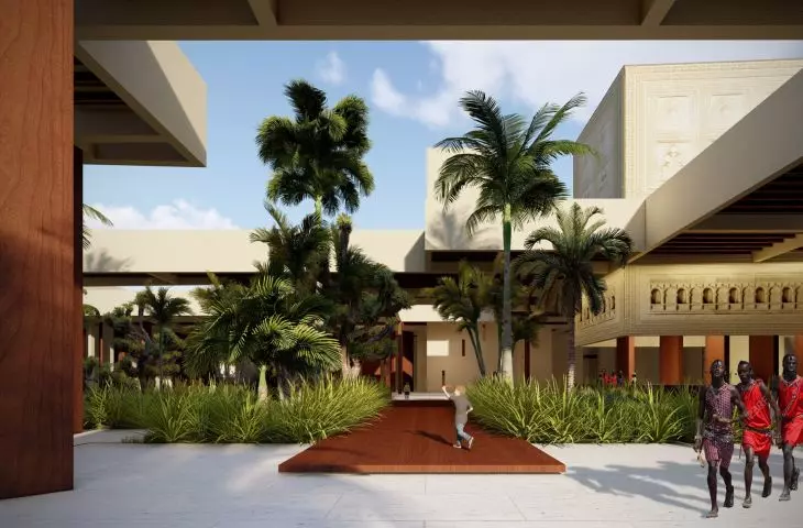 Swahili Heritage Center, main entrance