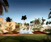 Swahili Heritage Center, outdoor relaxation area