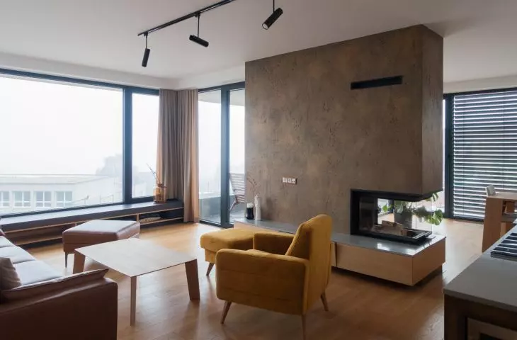 House in Slovakia, living room