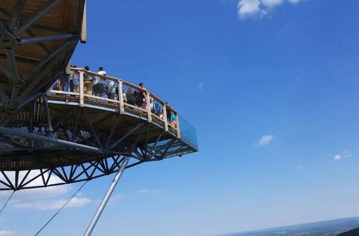 Sky Walk. The highest wooden observation tower in Poland | AiB.