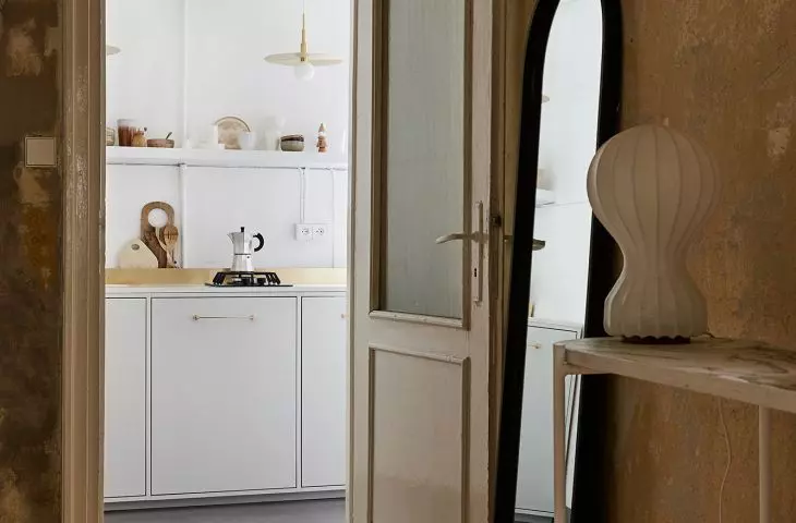 Wejście w stylu wabi-sabi