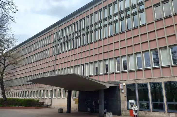 After a facade renovation, the Edmund Orlik University of Lodz Library has retained its character....