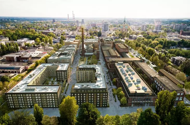 Fuzja Łódź to projekt nowej dzielnicy miasta