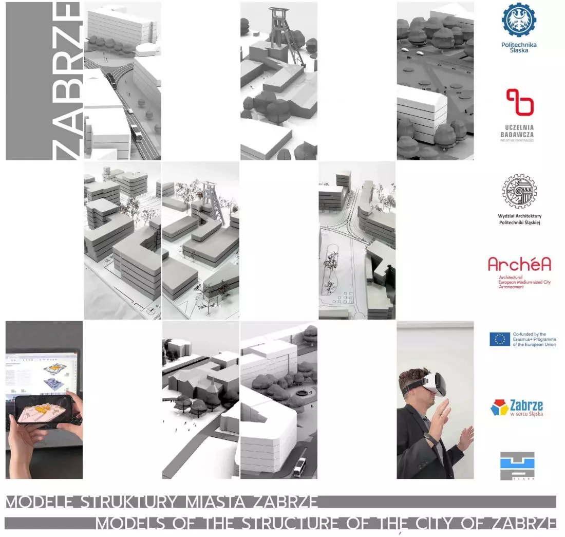 Plakat wystawy „Modele
struktury miasta Zabrze”