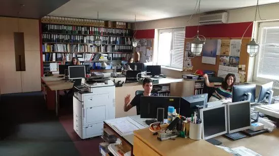 Wnętrze pracowni 3DARCHITEKCI z wizją