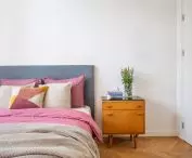 Apartment in Old Bielany, bedroom