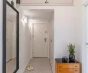 Apartment in Old Bielany, corridor