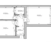 Apartment in Old Bielany, projection