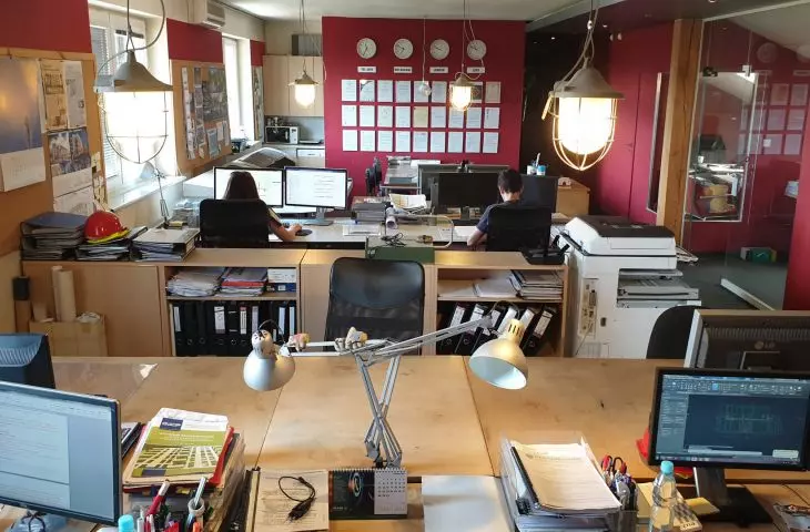 3DARCHITEKCI studio interior with a vision