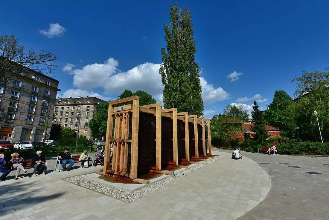 Tężnia plac Hallera