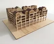 Urban village, mock-up