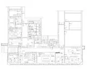 Ravimed office building, first floor plan