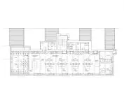 Ravimed office building, floor plan