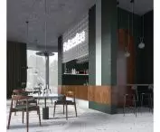 Wizualizacja jednego z lokali na parterze