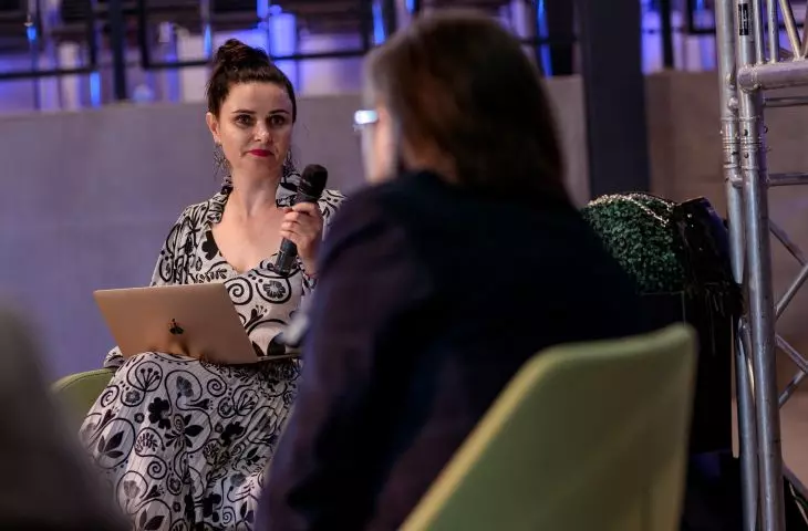 Moderator of the panel Malgorzata Tomczak