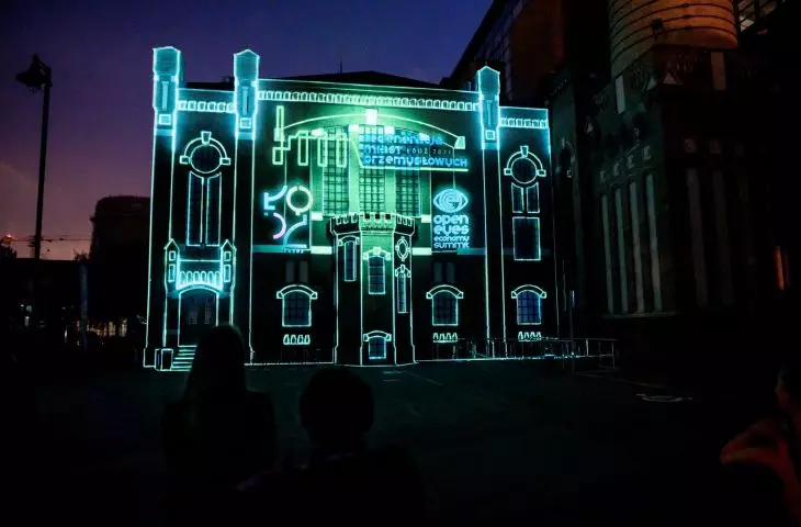 The day ended with a mapping show
