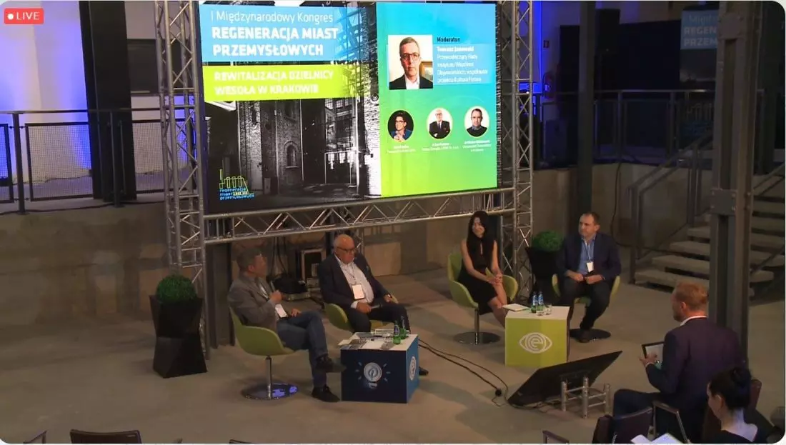 Panel: Rewitalizacja
dzielnicy Wesoła w Krakowie