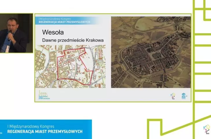 The history of Wesola was presented by Dr. Michal Wisniewski