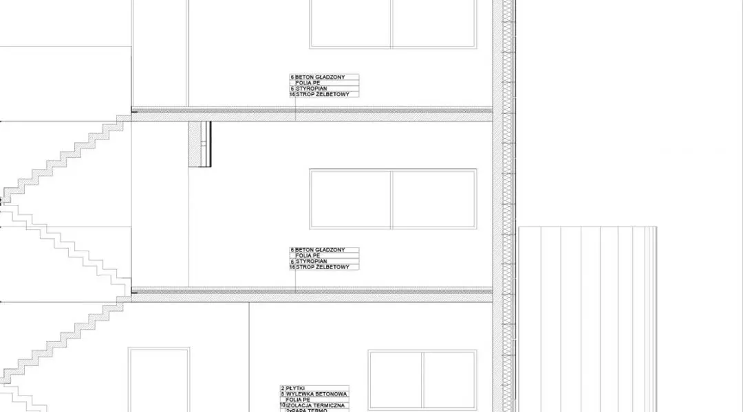 Nagrodzona praca w konkursie „Architektura Betonowa – Gra Brył – Dom w Krajobrazie”