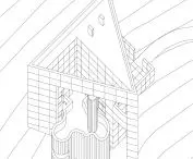 Nagrodzona praca w konkursie „Architektura Betonowa – Gra Brył – Dom w Krajobrazie”