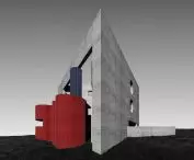 Nagrodzona praca w konkursie „Architektura Betonowa – Gra Brył – Dom w Krajobrazie”