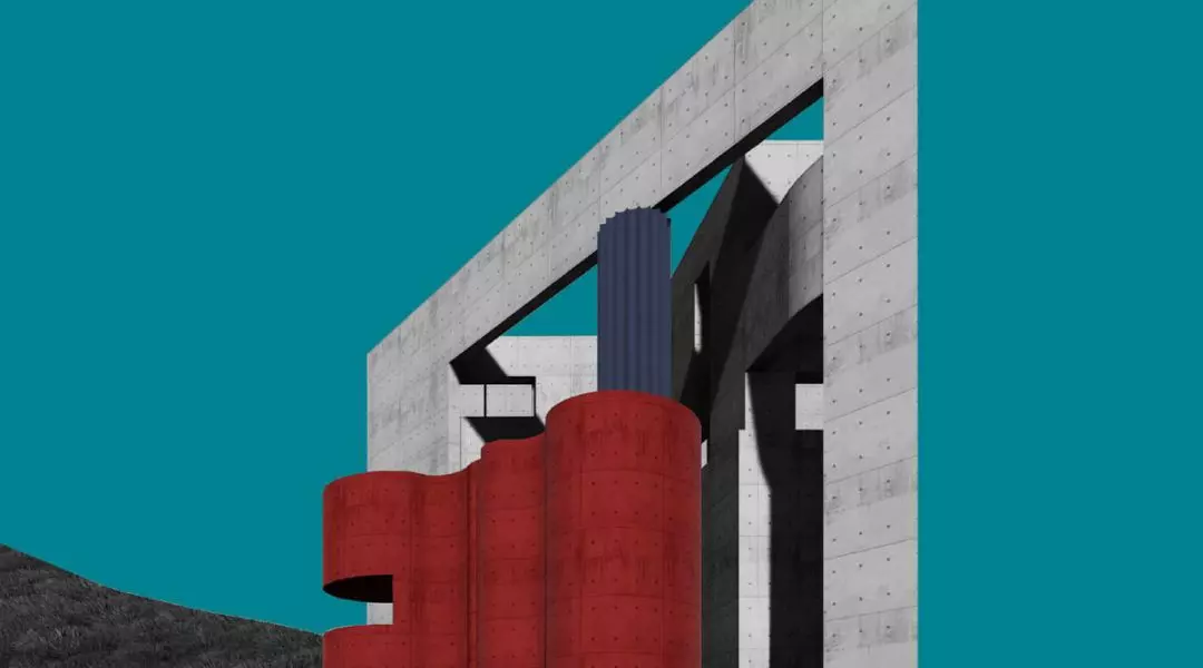 Nagrodzona praca w konkursie „Architektura Betonowa – Gra Brył – Dom w Krajobrazie”