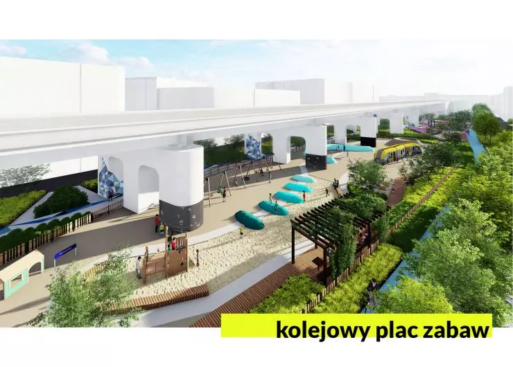 kolejowy plac zabaw kolejowy plac zabaw