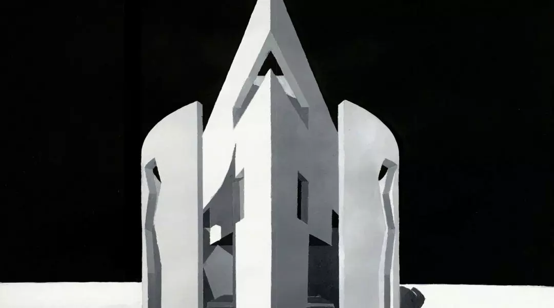 Nagrodzona praca w konkursie „Architektura Betonowa – Gra Brył – Dom w Krajobrazie”