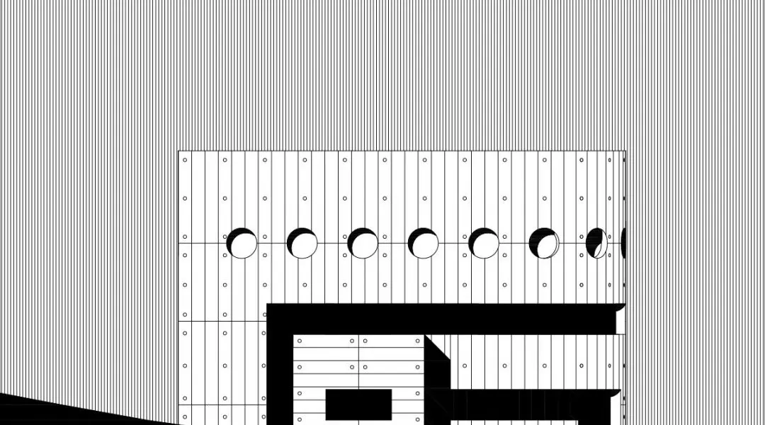 Nagrodzona praca w konkursie „Architektura Betonowa – Gra Brył – Dom w Krajobrazie”
