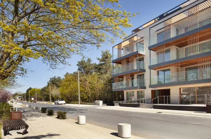 Wave House Władysławowo od strony ulicy