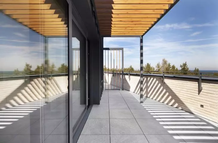 Wave House provides sea views