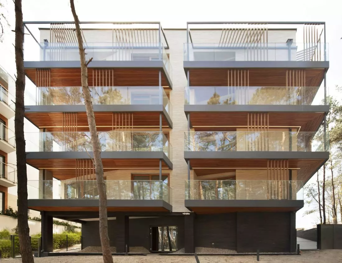 Ażurowe balkony Wave
House