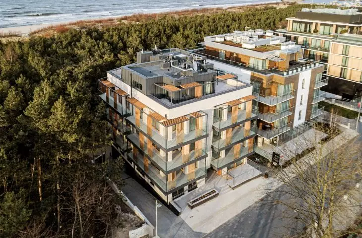 Wave House Władysławowo graniczy z plażą