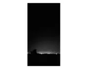 Theater of light, dark sky