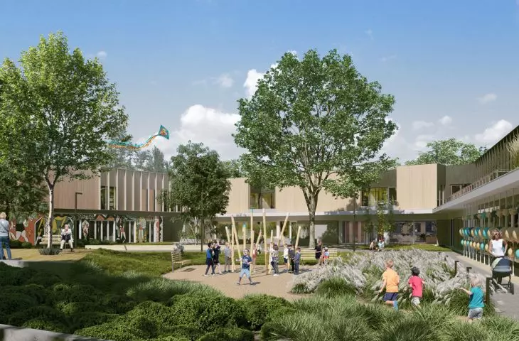 Center for Intergenerational Activity in Warsaw (visualization)