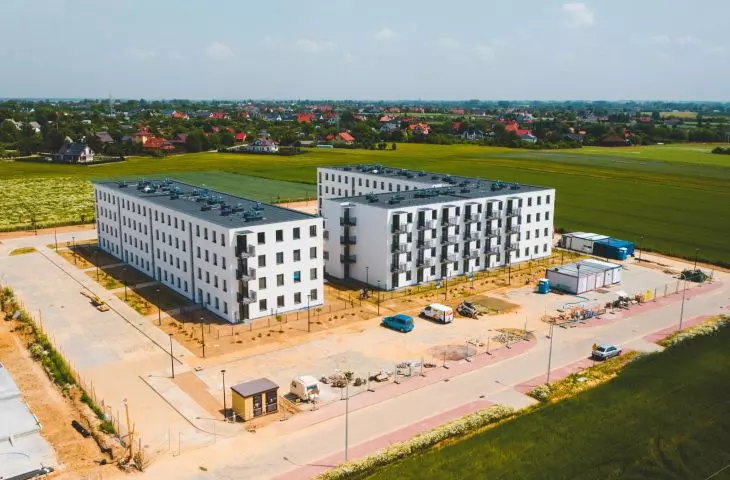 housing estate in Świdnik designed by Stelmach and Partners studio