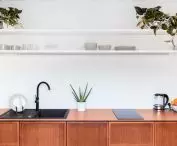 kitchen in a mobile hotel