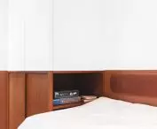 bedroom in a mobile hotel